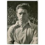 Fionan 'Paddy' Fagan. Manchester City 1955. Original mono press photograph of Fagan, head and