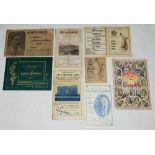 M.C.C. tours 1894-1908. A selection of eight limited edition reprints of M.C.C. tour brochures/