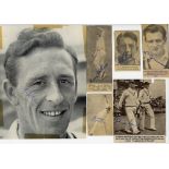 Lancashire C.C.C. 1940s-1990s. Grey file comprising a good selection of press photographs, cuttings,