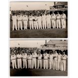 Scarborough Cricket Festival 1953. T.N. Pearce's XI v Australians, 9th- 11th September 1953. Two