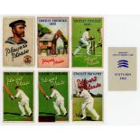'Players Please'. Cricket Fixtures 1929-1939. Fixture booklets with colourful attractive wrappers