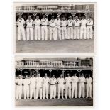 Scarborough Cricket Festival 1955. Yorkshire v M.C.C., 31st August- 2nd September 1955. Two mono