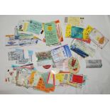 Cricket match tickets 1980s-2000s. Large quantity of over two hundred official match tickets and