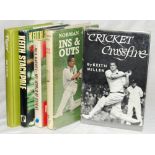 Australian signed biographies. Five hardback biographies, four with generally good dustwrappers,