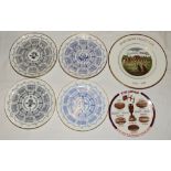 'Century of Centuries' commemorative plates. Four plates including three by Coalport for Walter