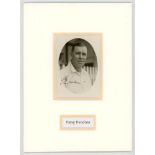Elias Henry 'Patsy' Hendren. Middlesex & England 1907-1937. Original mono postcard size head and
