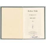 'Arthur Holt. An Appreciation'. John Arlott. Boscombe Printing Co. 1963. Privately printed. 8 pages.