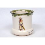 'The Boss' and 'I Was'nt Ready'. A rare Royal Doulton 'Black Boy Series Ware' china jardiniere,