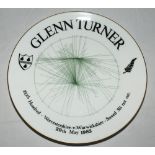 'Glenn Turner. 100th Hundred. Worcestershire v Warwickshire- Scored 311 not out 29th May 1982'. A