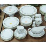 A Wedgwood 6 place setting dinner and tea service in the Mirabelle patternCondition report: