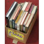 A box of mainly military books, to include A History of the Regiments & Uniforms of the British
