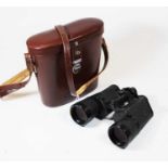 A pair of Carl Zeiss Jena jenoptem 10x50 milti-coated binoculars in fitted case