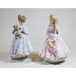 A Royal Worcester figurine 'I dream' by Sheila Mitchell, limited edition No.1353/5000; together with