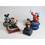 A collection of four Walt Disney Classic Collection figure groups to include How to Fly, Long Live