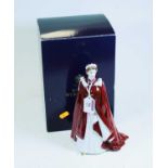 A Royal Worcester figure The Queen's 80th Birthday 2006, h.23cm, boxed