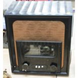 A 1950s Murphy Radio Limited bakelite cased radio, width 39cm