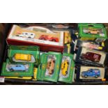 A box of modern issue diecast models, to include Cameo, Days Gone etc