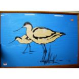 Reg Snook - Wading Birds, lithograph, signed lower right, 52 x 76cm