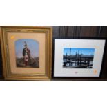 Assorted pictures and prints, to include Glyn Sheppard - River Blyth Moorings photographic print,