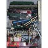 One box containing a quantity of 00 gauge, rolling stock, carriages, accessories etc