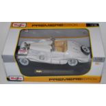 A Maisto 118th scale Mercedes Benz 500 Special Roadster, in original box