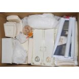 One box containing a quantity of Sindy dolls furniture and accessories to include wardrobe, bed,