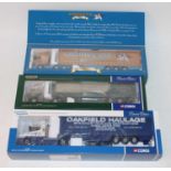 A Corgi Toys 1/50 scale Hauliers of Renown diecast group, three boxed as issued examples to