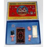 Dinky Pre War No.104 Bathroom set, all as factory packed with original strings, consists of bath(