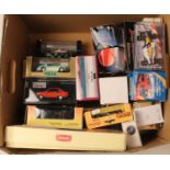 One box of approx 35 mixed release modern issue diecasts to include Gilbow, Minichamps, Onyx,