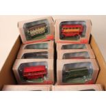 24 various boxed EFE 1/76 scale public transport diecasts, all boxed, as issued to include a Wallace