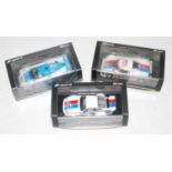 A Spark Models Daytona Prototype 1/43 scale resin race car group, three boxed as issued examples