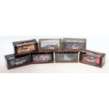 A Minichamps Maclaren Formula 1 and high speed racing 1/43 scale boxed diecast group, all from the