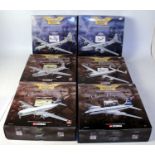 Six various boxed Corgi Aviation Archive 1/144 scale diecast aircraft, all appear as issued to