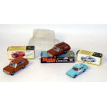 Three various boxed or bubble packed Dinky Toy diecasts to include 2x No. 192 Range Rover, a No. 270