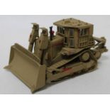 A CYP Models of Cyprus 1/48 scale resin factory hand built model of a DOOBI D9R Caterpillar Military