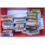 One box containing a large quantity of various boxed as issued and part complete Airfix, Revell,