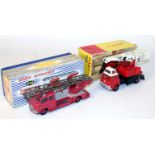 A Dinky Toys boxed emergency services and commercial vehicle group, to include a No. 956 fire engine