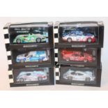 A Minichamps 1/43 scale high speed racing boxed diecast group, 6 as issued examples, to include Ref.