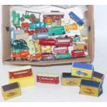 Matchbox group of 30+ unboxed models in various conditions. Includes 3x repro boxes ,37,60,5 and a