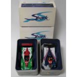 A Spark Models Circuit Series boxed resin vehicle group, two boxed as issued examples to include