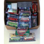 29 plastic cased and boxed Corgi Original Omnibus public transport diecasts all 1/76 scale, to