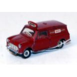 A Dinky Toys promotional issue Joseph Mason Paints Minivan, comprising of dark red/maroon body