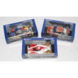 A Spark Models 1/43 scale Le Mans high speed racing car group, three boxed as issued examples, to