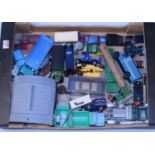 One tray containing a quantity of various mixed diecasts to include Dinky Toys Matchbox Models of