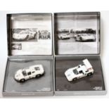 A Minichamps Chapparel Collection 1/43 scale boxed diecast group two examples to include an