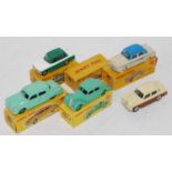 Dinky group lot of 5 boxed models (all boxes are in poor condition missing end flaps ect), to