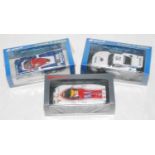 A Spark Models Le Mans and Sebring 1/43 scale high speed racing group, three boxed as issued