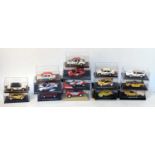 One tray containing a quantity of various 1/43 scale Sonic International Brumm Onyx and similar high