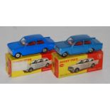 Dinky Toys Boxed group to include Dinky 136 Vauxhall Viva in met. blue with red interior, with