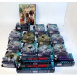 One box containing a quantity of various carded Harry Potter Collectable action figures and